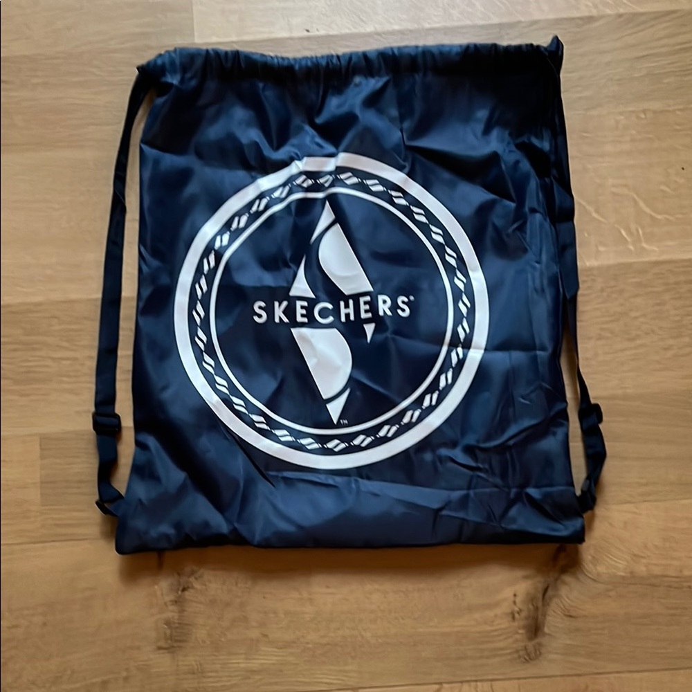 Skechers Blue Backpack Lightweight Drawstring